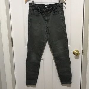 Forest Green Aeropostale high waisted jeggings